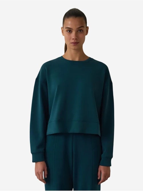 Sudadera de modal perchada penti - Kiabi Sudadera de modal perchada penti - Kiabi
