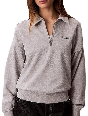 Sudadera Calvin Klein Jeans de Felpa Francesa para Mujer