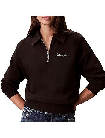 Sudadera Calvin Klein Jeans de Felpa Francesa para Mujer