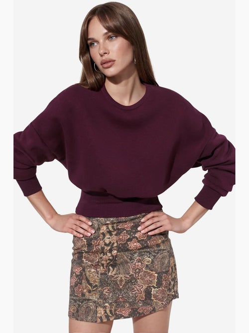 Sudadera de mujer de algodón y poliéster busem - Kiabi