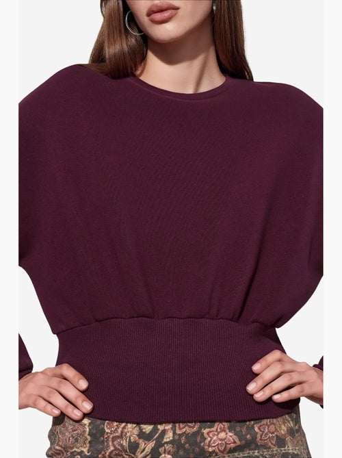 Sudadera de mujer de algodón y poliéster busem - Kiabi