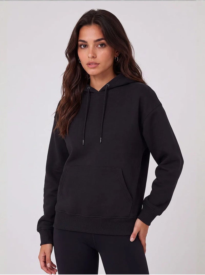 Sudadera de mujer de algodón y poliéster tommy Crema - Kiabi