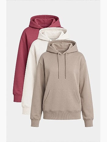 Sudadera de mujer de algodón y poliéster tommy