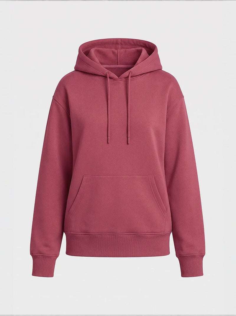 Sudadera de mujer de algodón y poliéster tommy Rosa viejo - Kiabi