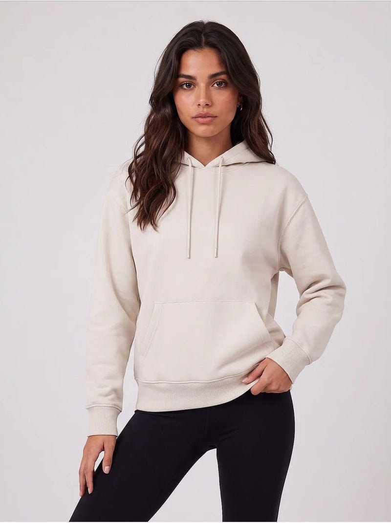 Sudadera de mujer de algodón y poliéster tommy Rosa viejo - Kiabi