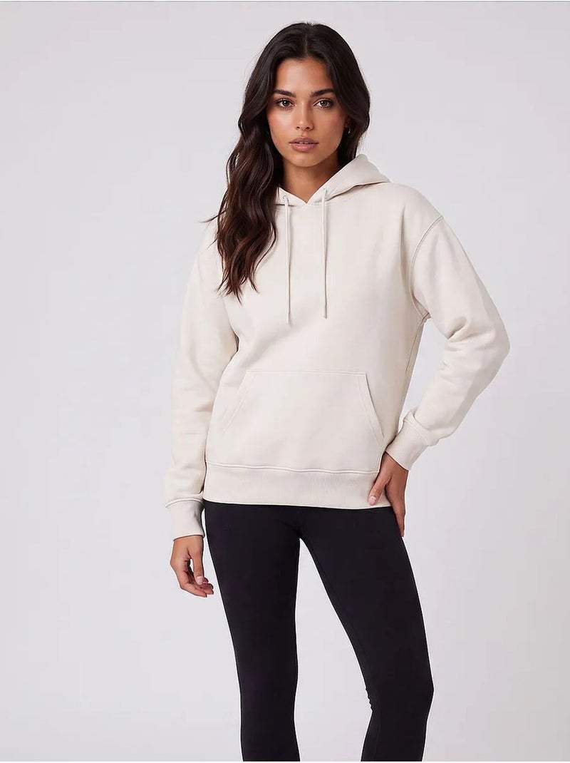 Sudadera de mujer de algodón y poliéster tommy Violeta - Kiabi