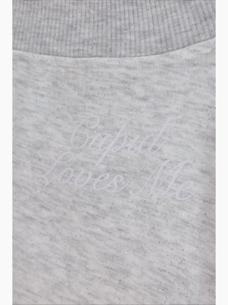 Sudadera de mujer de mezcla de algodón busem Gris claro - Kiabi