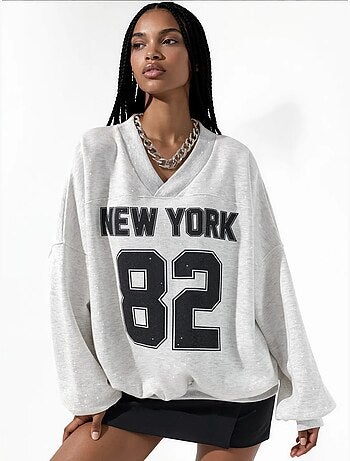 Sudadera de mujer de mezcla de algodón busem