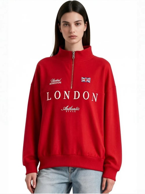 Sudadera de mujer de mezcla de algodón busem - Kiabi