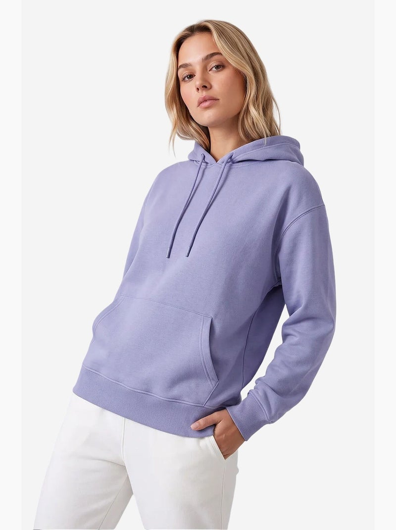 Sudadera de mujer de mezcla de algodón tommy Azul - Kiabi