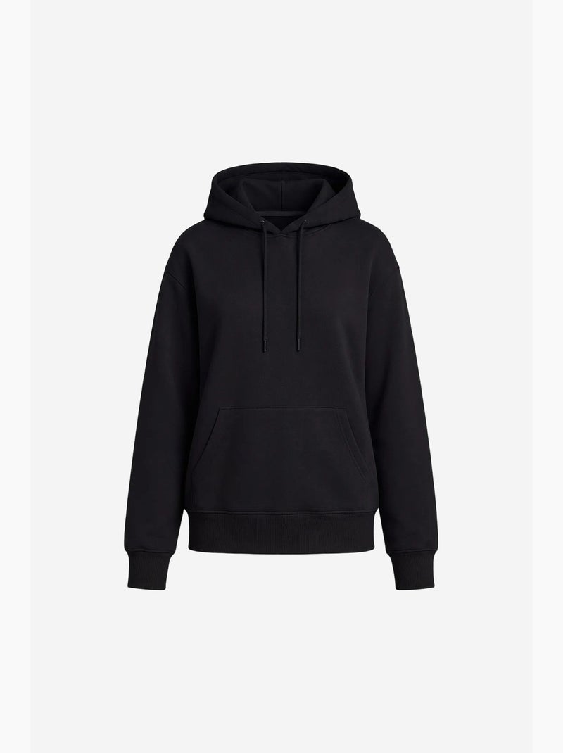 Sudadera de mujer de mezcla de algodón tommy Negro - Kiabi
