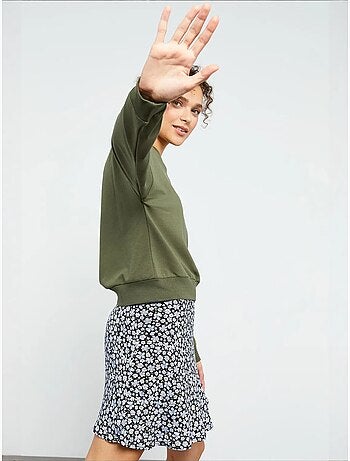 Sudadera de mujer relaxed con cuello redondo tommy