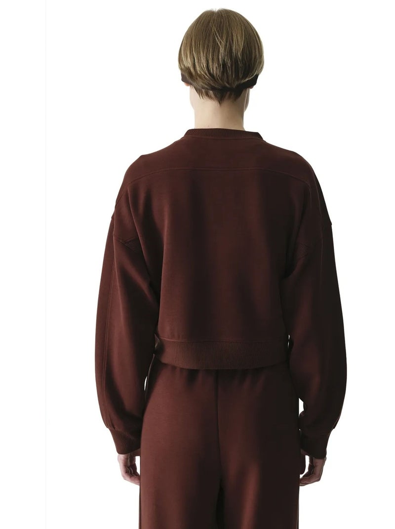 Sudadera de mujer silky touch con tacto sedoso penti Marrón - Kiabi