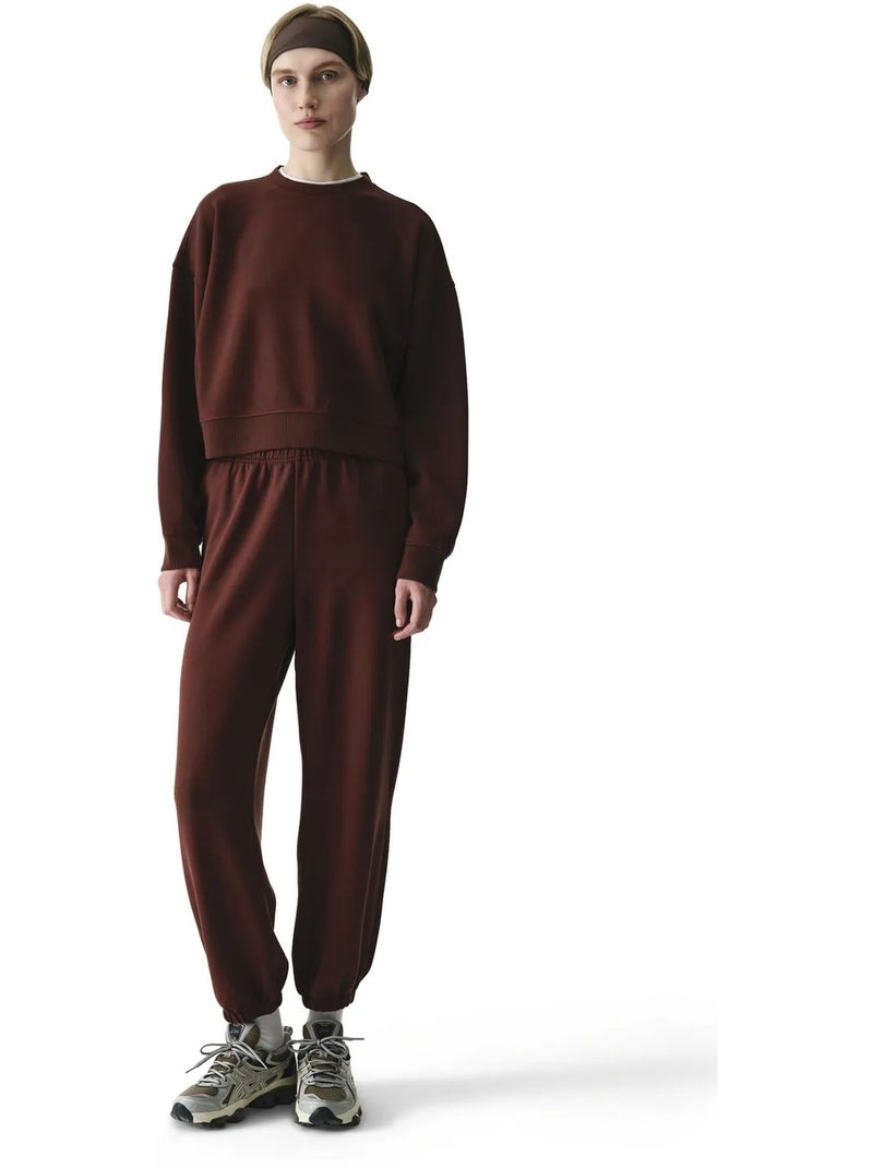 Sudadera de mujer silky touch con tacto sedoso penti Marrón - Kiabi