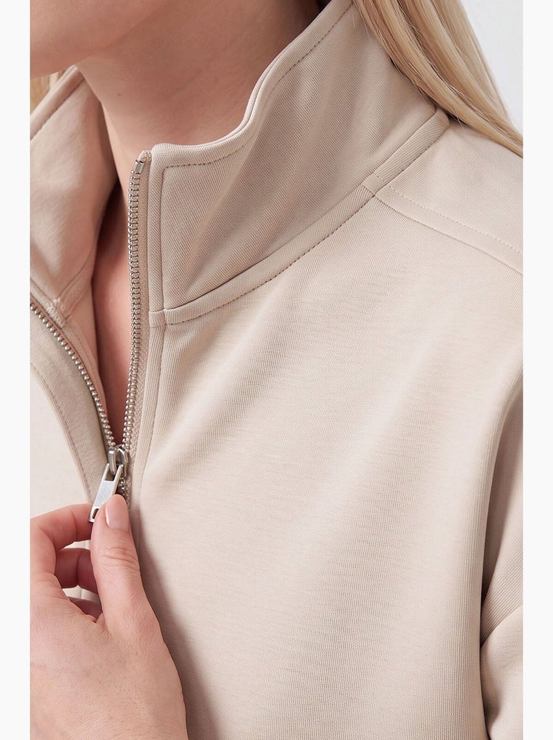 Sudadera de mujer tommy Beige arcilla - Kiabi