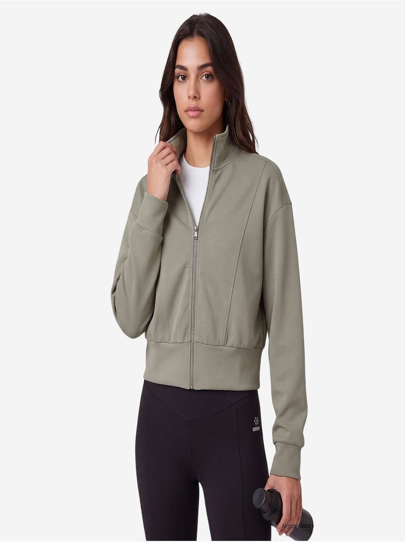Sudadera de mujer tommy Caqui - Kiabi