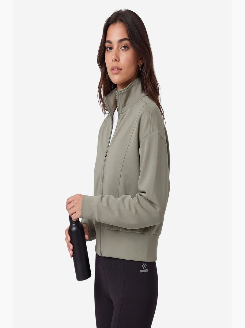 Sudadera de mujer tommy Caqui - Kiabi