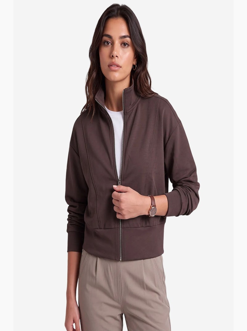 Sudadera de mujer tommy Marrón chocolate - Kiabi