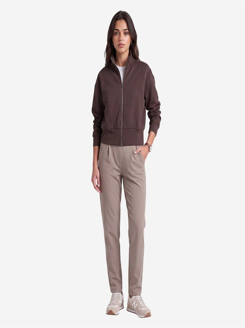 Sudadera de mujer tommy Marrón chocolate - Kiabi