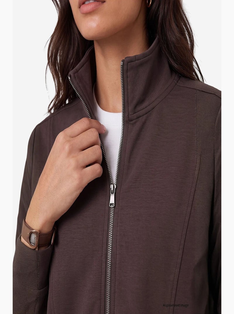 Sudadera de mujer tommy Marrón chocolate - Kiabi