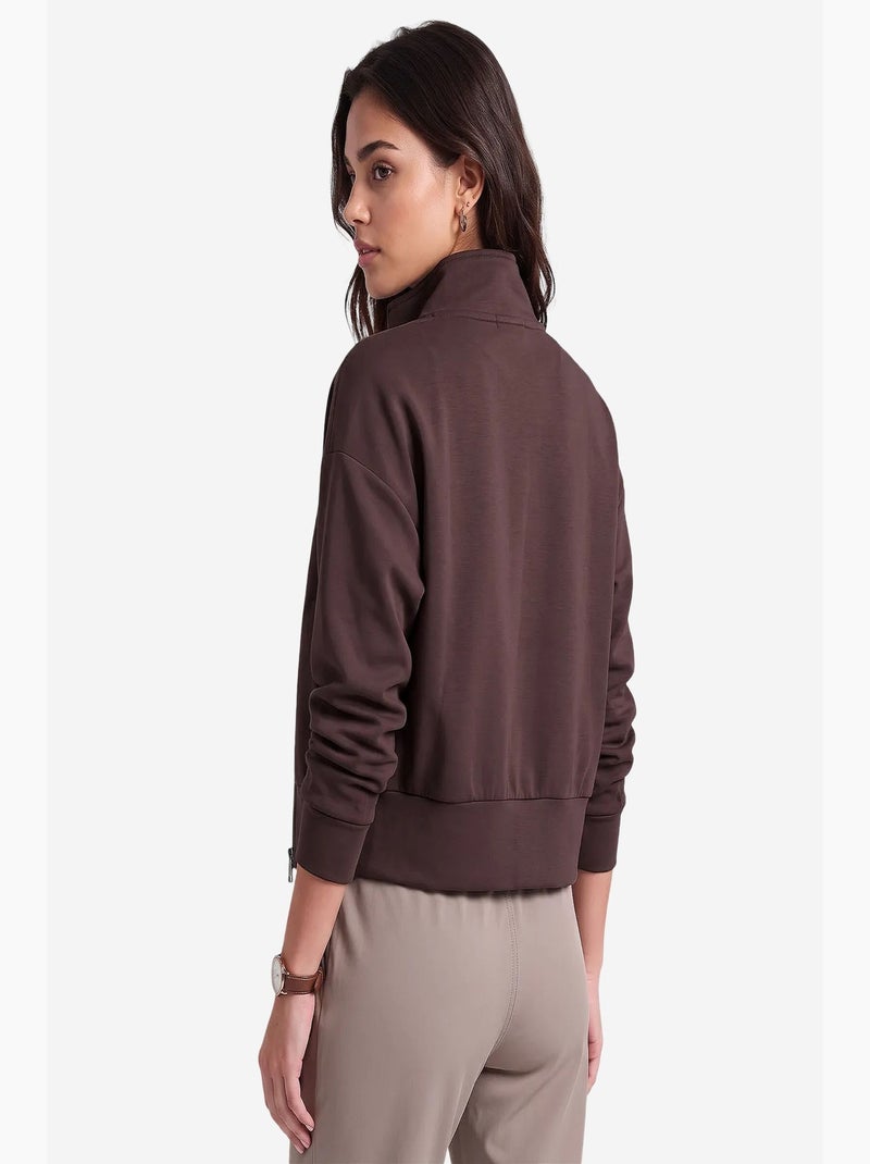 Sudadera de mujer tommy Marrón chocolate - Kiabi