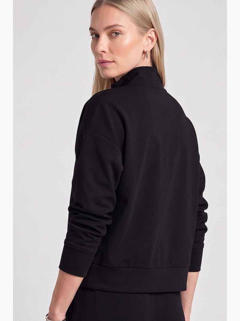Sudadera de mujer tommy Negro - Kiabi