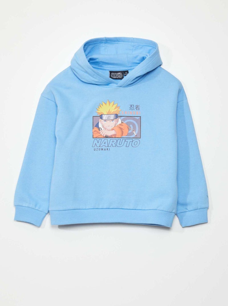 Sudadera de 'Naruto' con capucha AZUL - Kiabi