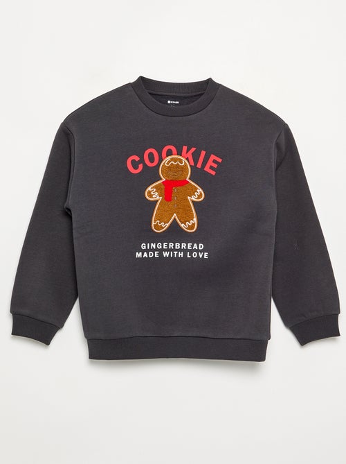 Sudadera de Navidad con animación - Kiabi Sudadera de Navidad con animación - Kiabi