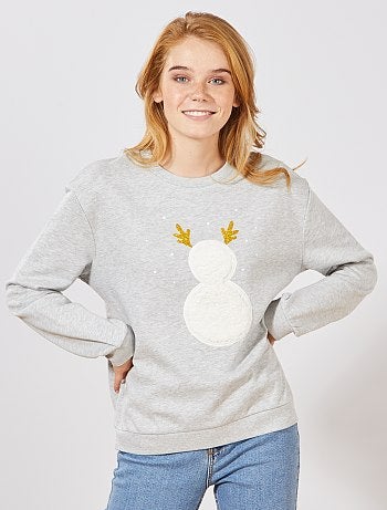 Sudadera de Navidad 'muñeco de nieve' - Kiabi