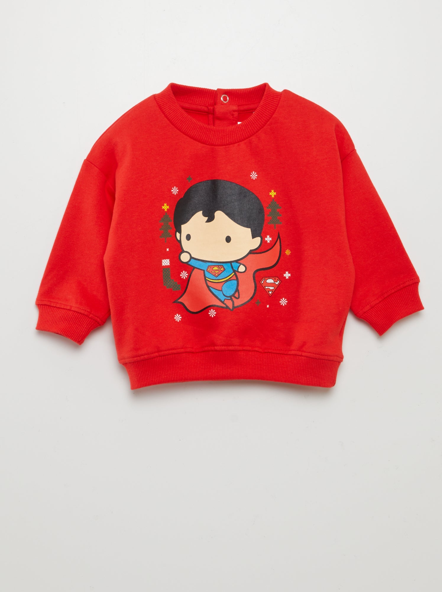 Sudadera de Navidad Superman ROJO Kiabi 9.00