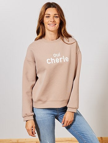 Sudadera de neopreno bordada - Kiabi