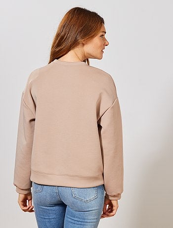 Sudadera de neopreno bordada - Kiabi