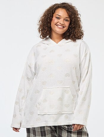 Sudadera de noche polar con capucha