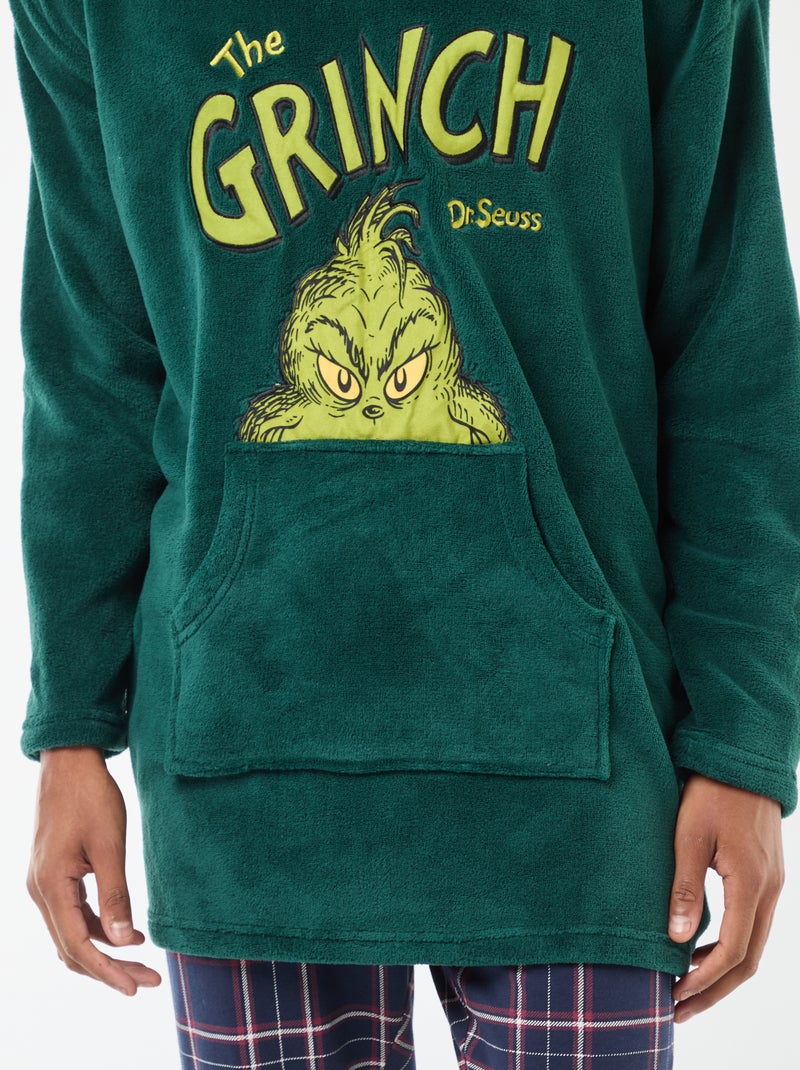 Sudadera de noche polar 'The Grinch' Verde - Kiabi
