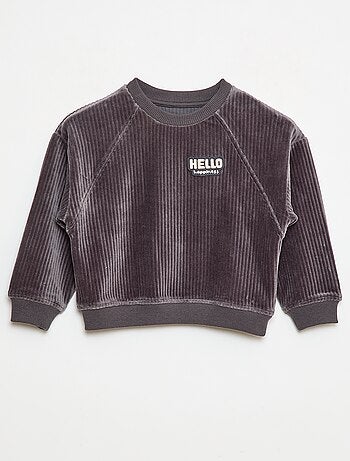 Sudadera de pana