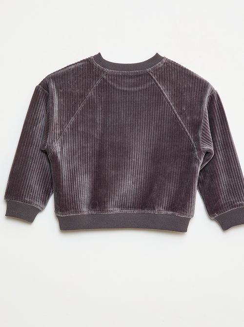 Sudadera de pana - Kiabi