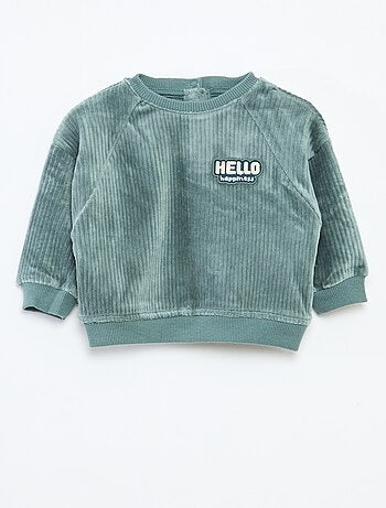 Sudadera de pana