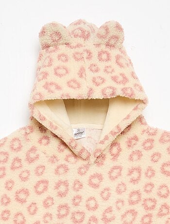 Sudadera de peluche con capucha