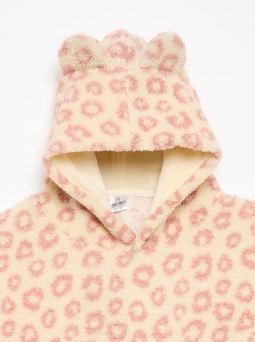 Sudadera de peluche con capucha - Kiabi Sudadera de peluche con capucha - Kiabi