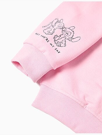 Sudadera de peluche 'Stitch' para niñas, MO Fashion