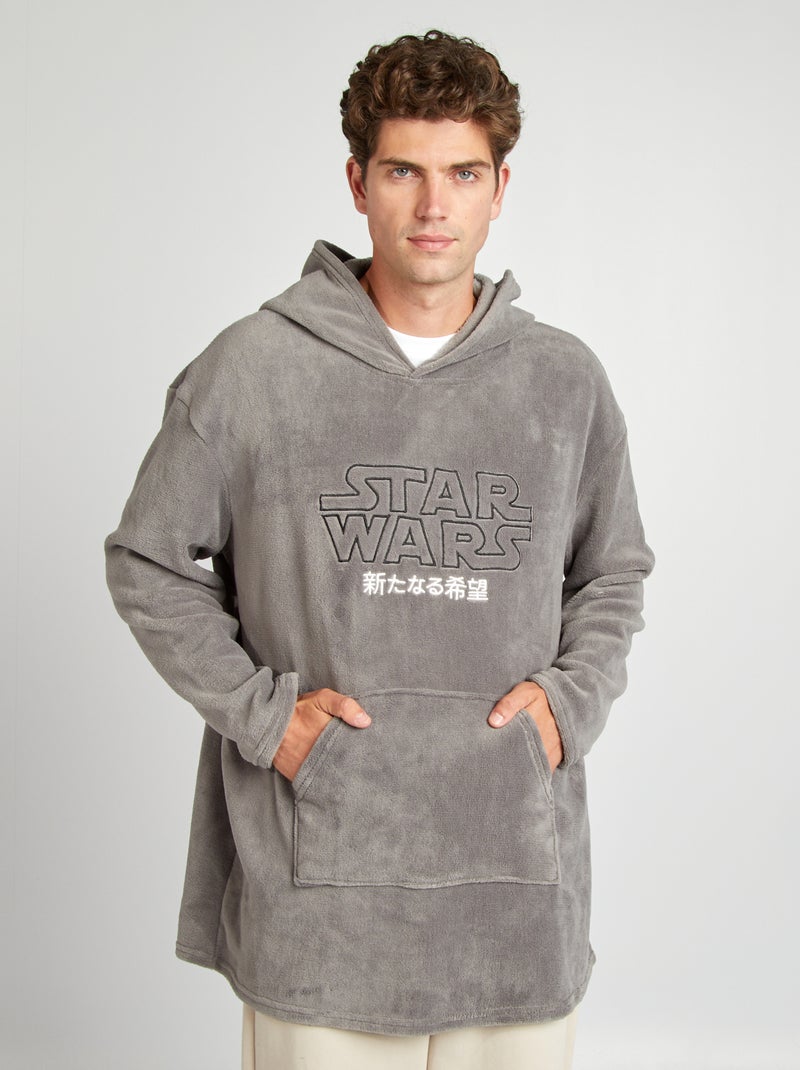 Sudadera de pijama de tejido polar 'Star Wars' GRIS - Kiabi