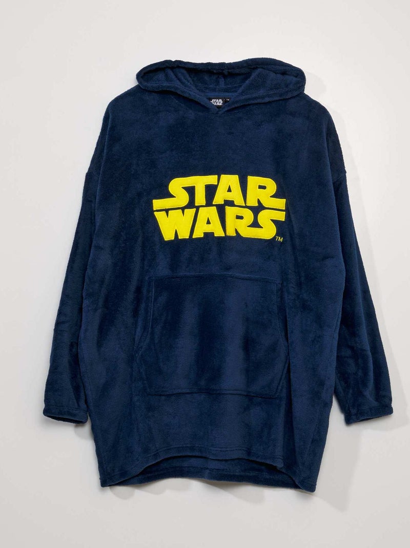 Sudadera de pijama polar 'Star Wars' marino/amarillo - Kiabi