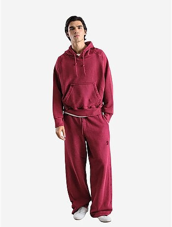 Sudadera de poliéster con capucha y cordón ajustable con bolsillo giesto