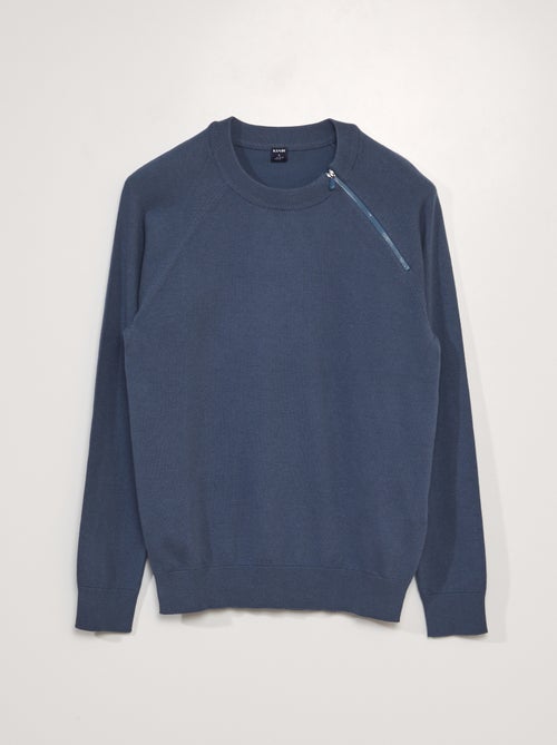 Sudadera de punto - colección fácil de poner - Kiabi