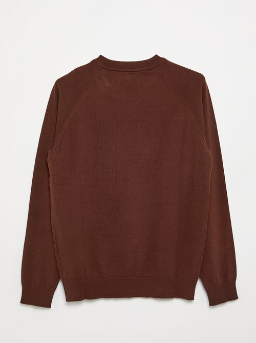 Sudadera de punto - colección fácil de poner - Kiabi Sudadera de punto - colección fácil de poner - Kiabi
