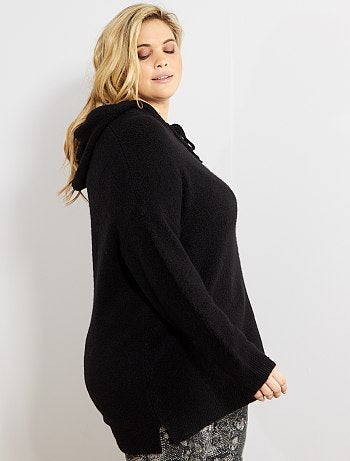 Sudadera de punto con capucha - Kiabi