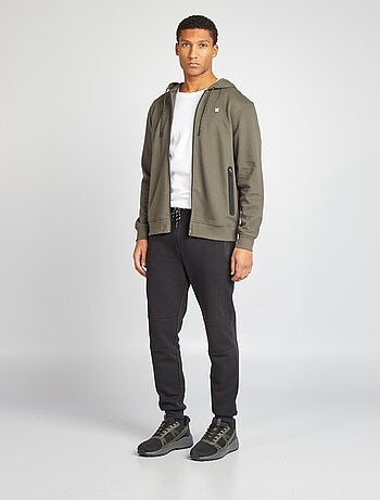 Sudadera de punto de piqué con capucha