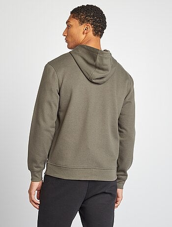 Sudadera de punto de piqué con capucha