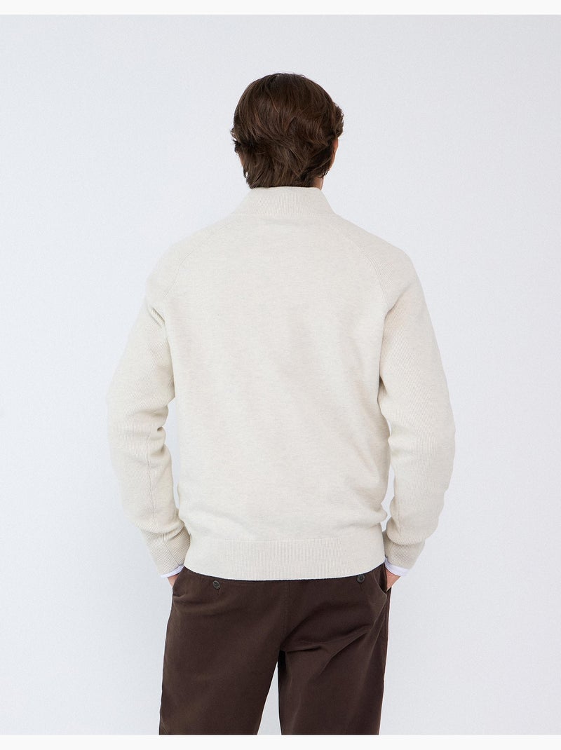 Sudadera de punto, mo fashion Beige - Kiabi