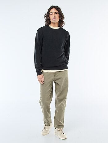 Sudadera de punto nido de abeja